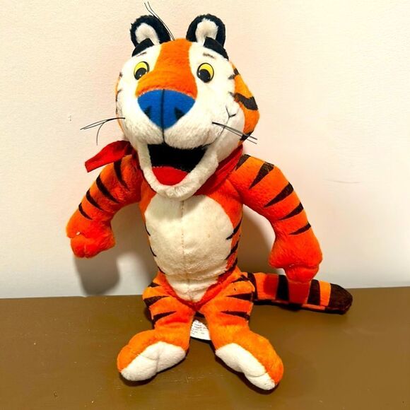Other - 1991 vintage Kellogg’s Frosted Flakes Tony the Tiger 10” plush toy, It’s GREAT!